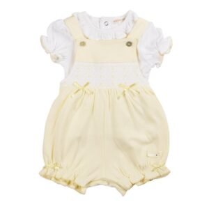 Mintini lemon dungarees