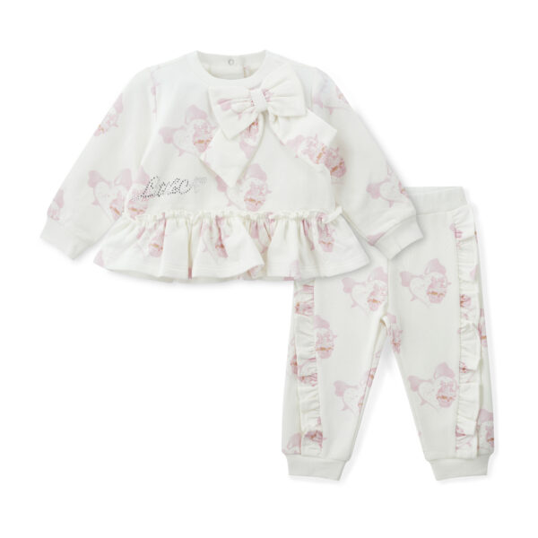 LITTLE A JASMINE FRILL TRACKSUIT