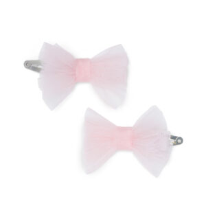 Little A tulle hair clips
