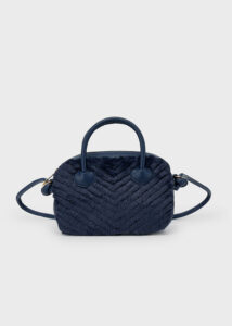 Mayoral faux fur navy bag