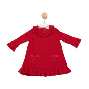Mintini red pinafore dress
