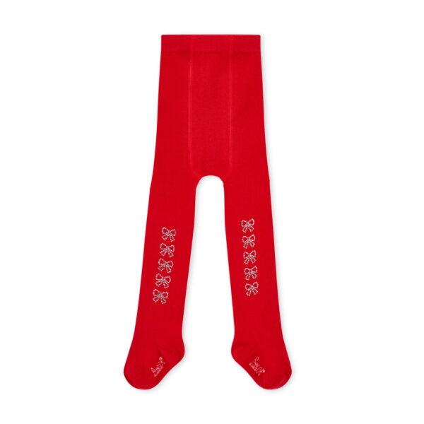 Little A Kerry red tights