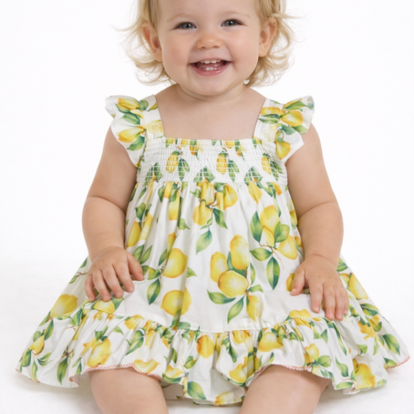 Deolinda Sorrento Lemon Dress
